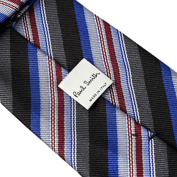 並行輸入 ポールスミス ネクタイ PAUL SMITH シルク タイ ALU14-79メンズ ブラック 黒 | Paul Smith | 04