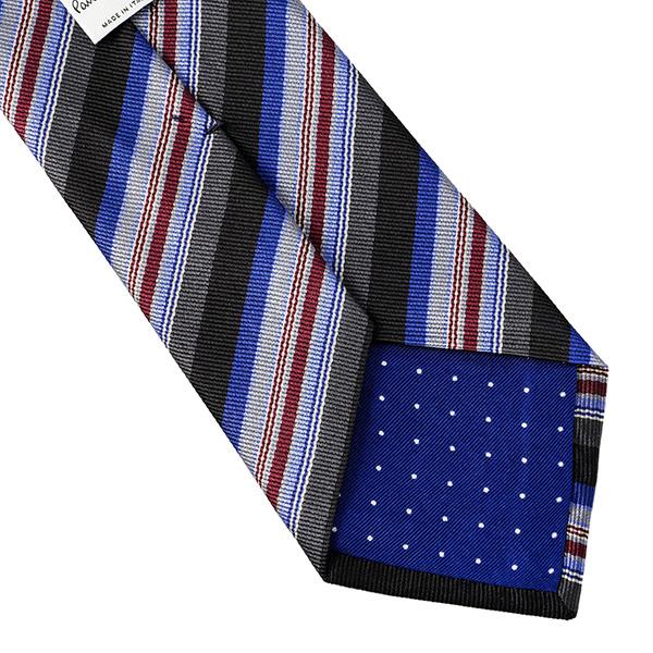 並行輸入 ポールスミス ネクタイ PAUL SMITH シルク タイ ALU14-79メンズ ブラック 黒 | Paul Smith | 05