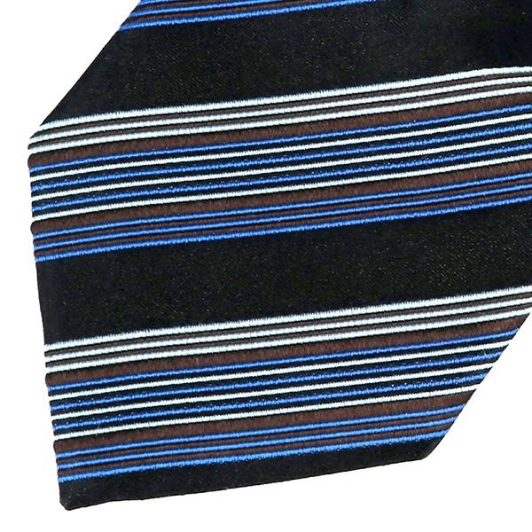 並行輸入 ポールスミス ネクタイ PAUL SMITH シルク ウーブン M1A 552M ALU16 79メンズ ブラック 黒 | Paul Smith | 01