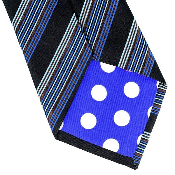 並行輸入 ポールスミス ネクタイ PAUL SMITH シルク ウーブン M1A 552M ALU16 79メンズ ブラック 黒 | Paul Smith | 05