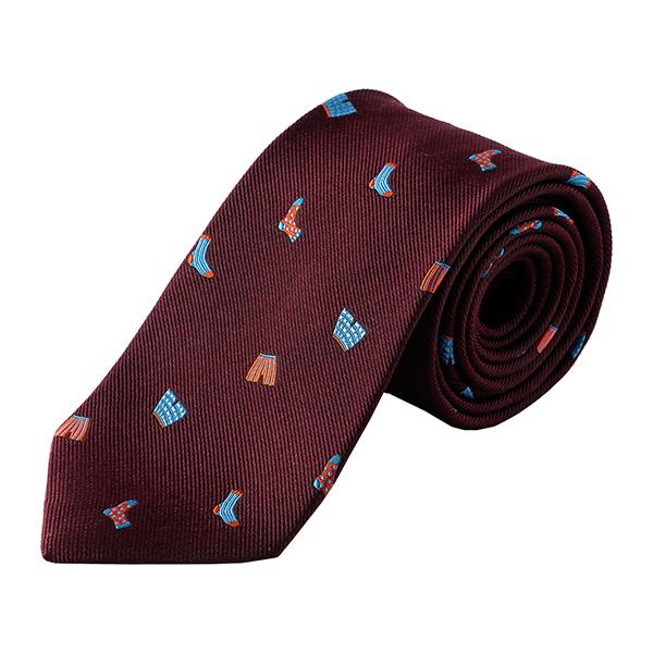 並行輸入 ポールスミス ネクタイ PAUL SMITH シルク タイ ALU4-28メンズ ボルドー 爆買 | Paul Smith