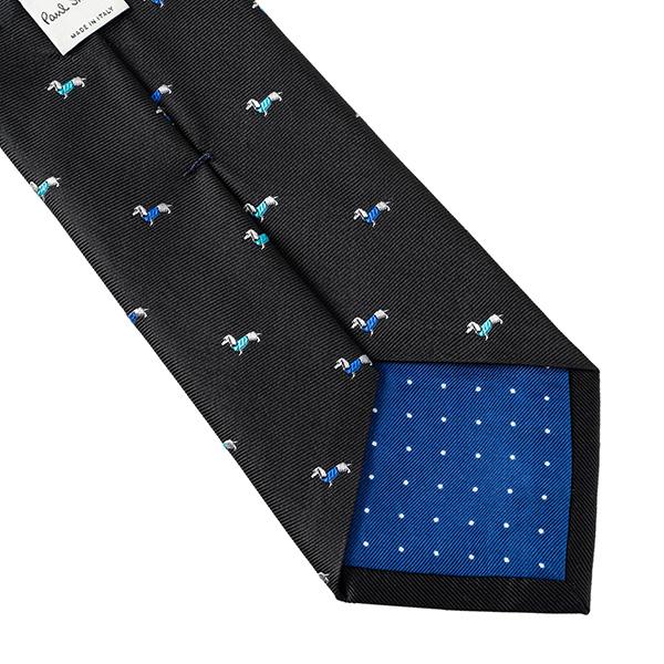 早者勝ち Paul Smith ポールスミス ネクタイ Alu5 79 ブラック Dog 犬 ランキング1位獲得