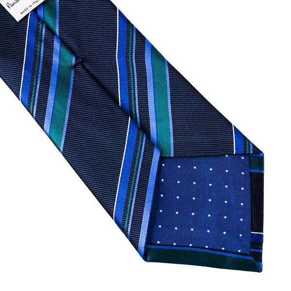 並行輸入 ポールスミス ネクタイ PAUL SMITH シルク タイ ALU8-47メンズ ネイビー | Paul Smith | 05