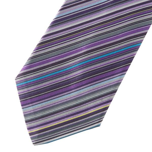 並行輸入 ポールスミス ネクタイ PAUL SMITH  552M AX62 59メンズ パープル マルチ | Paul Smith | 01