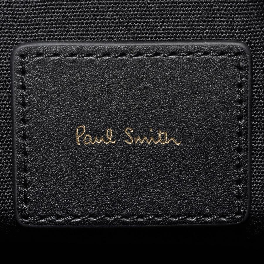 並行輸入 ポールスミス ショルダーバッグ PAUL SMITH シグネチャーストライプ M1A 6796 BMULTI 79メンズ ブラック 黒 | Paul Smith | 08