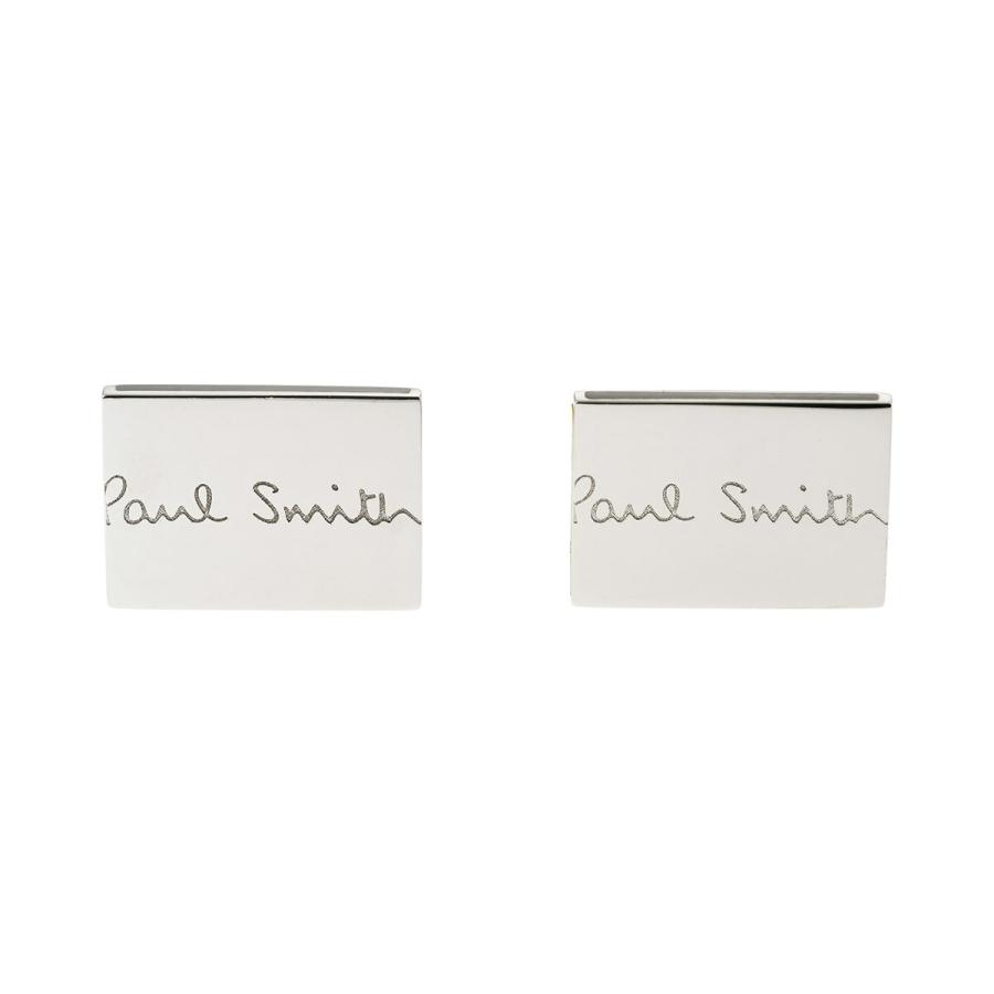 並行輸入 ポールスミス カフスボタン PAUL SMITH ロゴ M1A CUFF MAEDGE 96メンズ シルバー 銀 | Paul Smith | 01