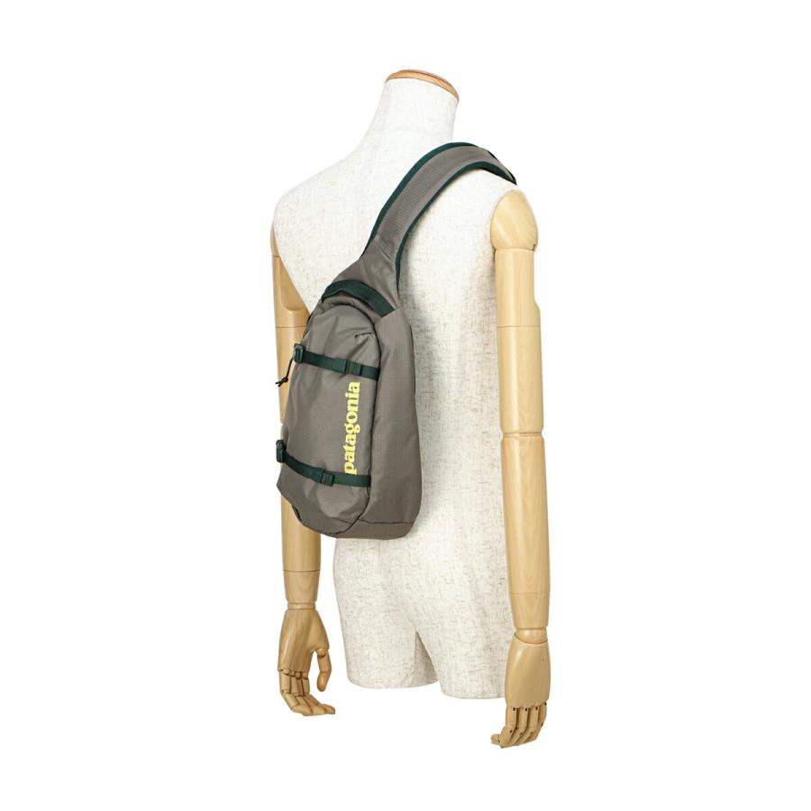 patagonia ボディバッグ アトム Noble Greyライトグレー Patagonia Atom Sling 8L Shoulder Bag - noble grey | Tactics