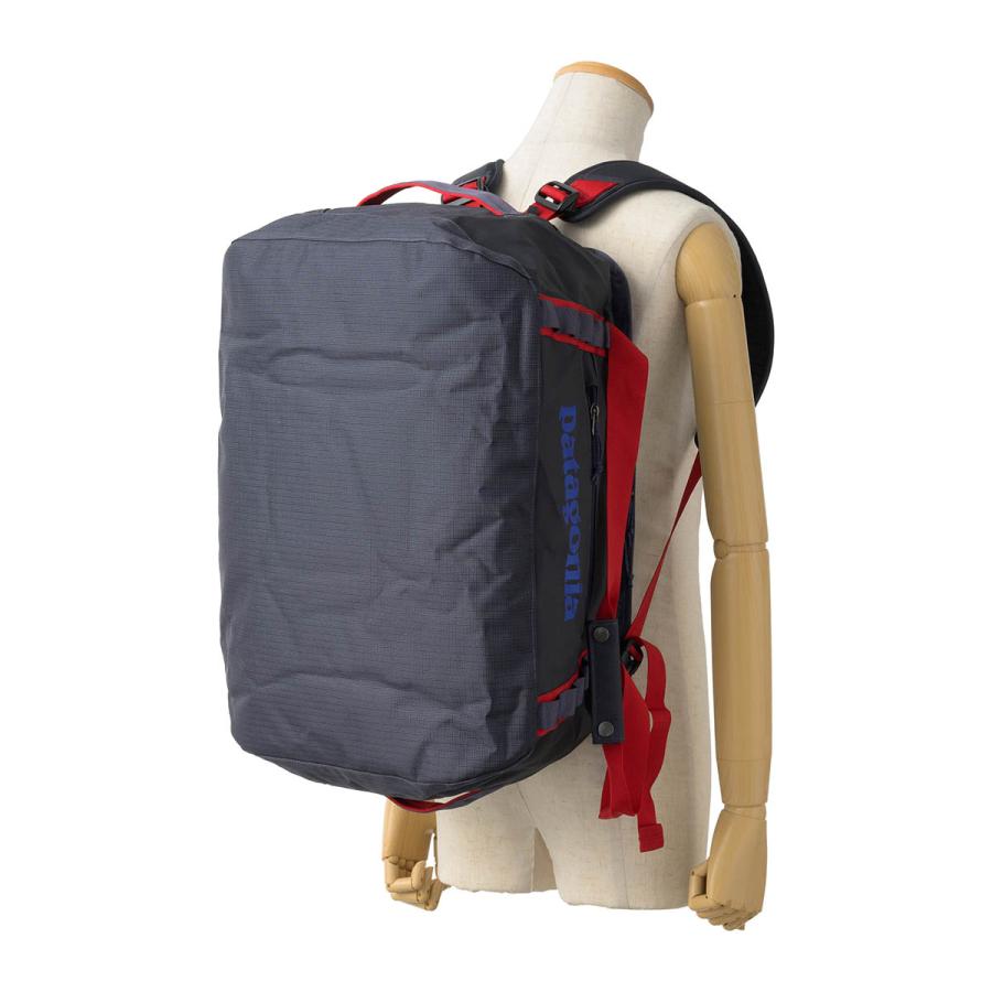 並行輸入 パタゴニア ボストンバッグ ブラックホール 49339 Smolder Blue w/Amanita Red | patagonia | 05