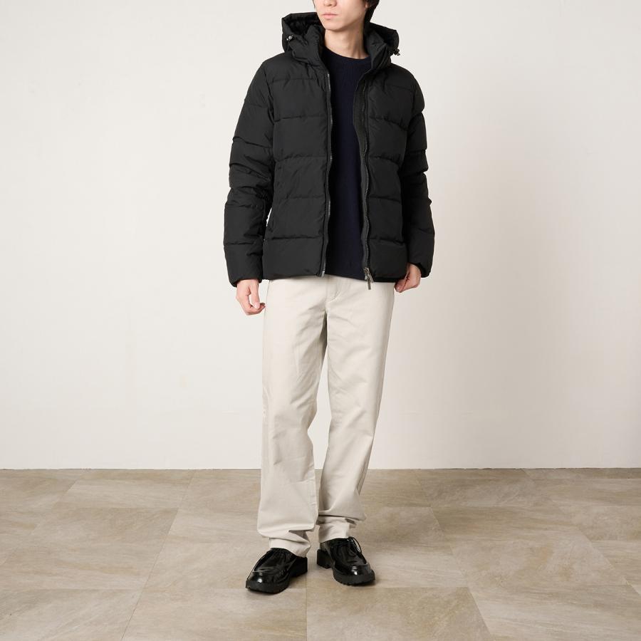 ピレネックス　ダウン HMY022 P DOWN JACKET ブラック　L Pyrenex（ピレネックス） ダウンジャケット メンズ スプートニック