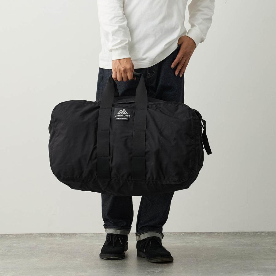 美品◎GREGORY グレゴリー ボストンバッグ 黒 青タグ 90s USA製 GREGORY グレゴリー 旧タグ ターポリン 防水 ボストンバッグ 鞄