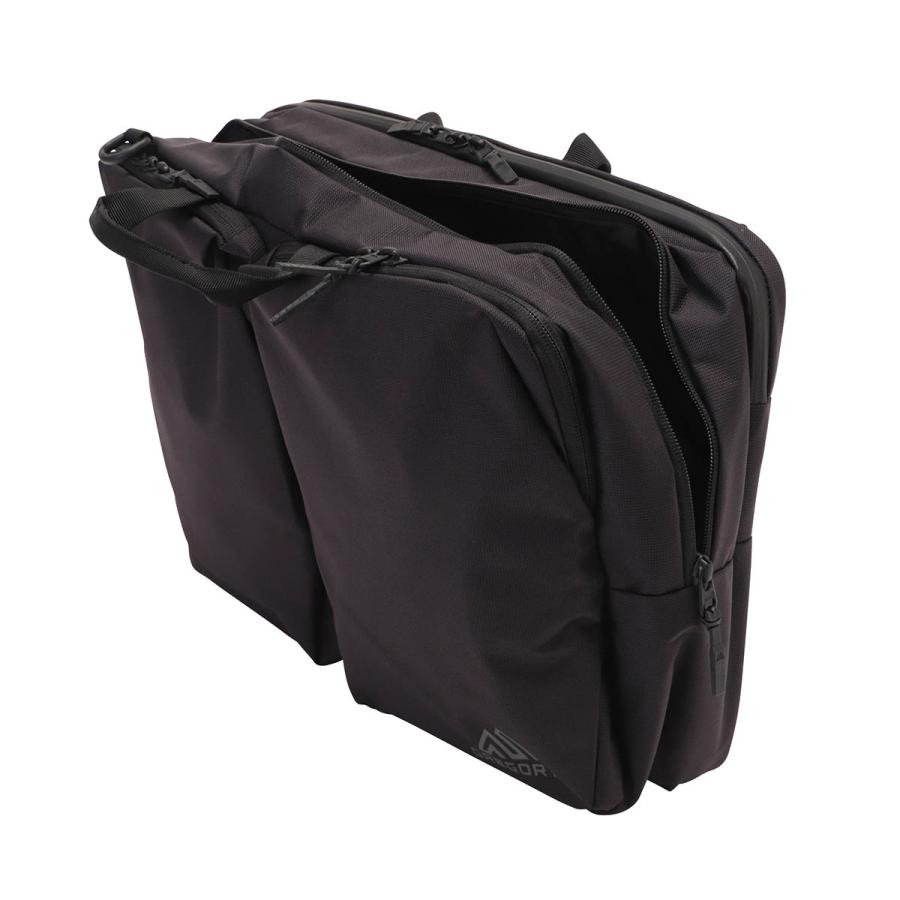 【美品】GREGORY ブラックビジネスバッグ GREGORY ショルダーバッグ シンプルビジネスデイ SIMPLE