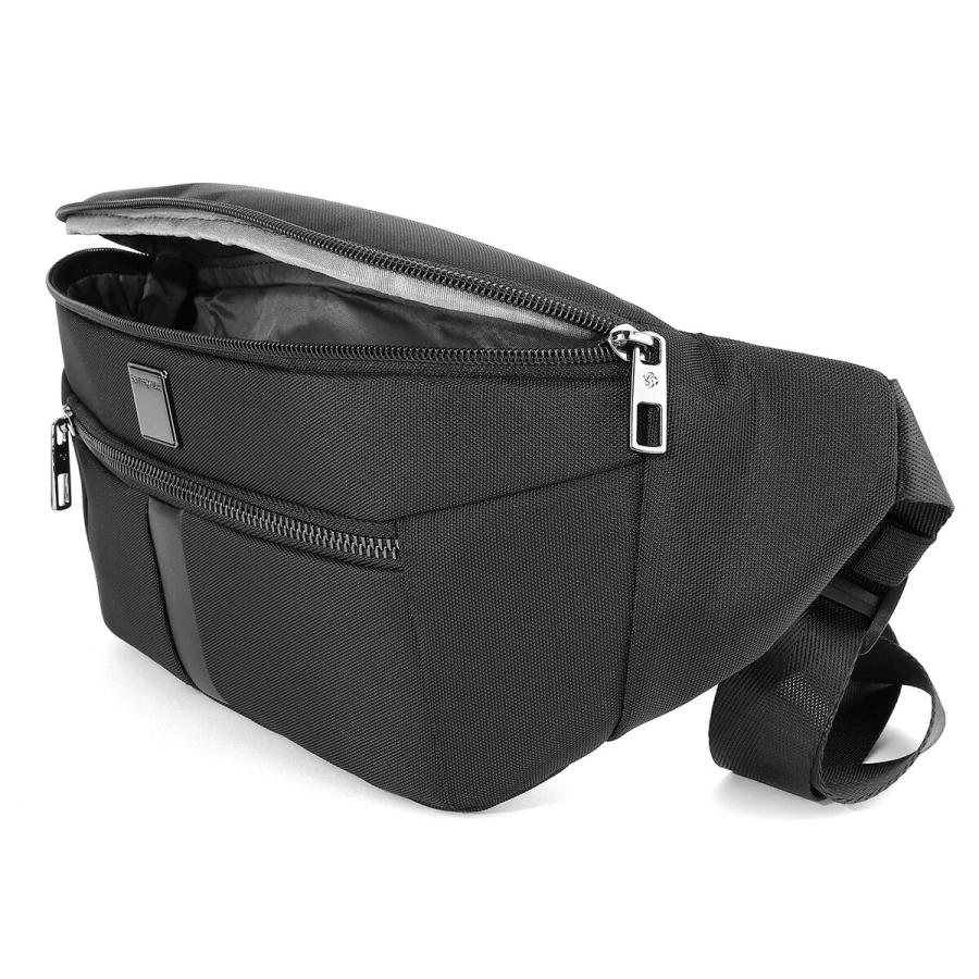 並行輸入 サムソナイト ウエストバッグ ボディバッグ Samsonite SACKSQUARE 146477 1041ユニセックス ブラック 黒 | Samsonite | 03