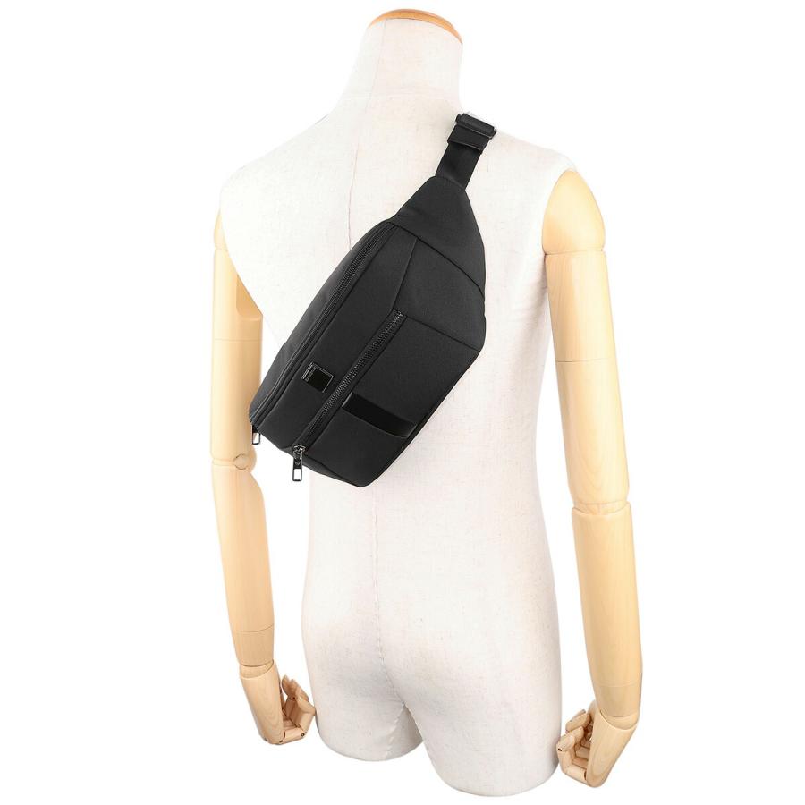 並行輸入 サムソナイト ウエストバッグ ボディバッグ Samsonite SACKSQUARE 146477 1041ユニセックス ブラック 黒 | Samsonite | 05