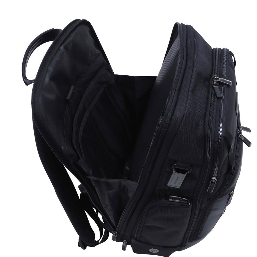 Samsonite メッシュバックパック 黒 Samsonite メッシュバックパック 黒 Samsonite 新登場 ビジネス