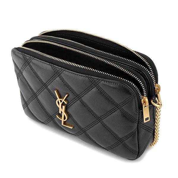 SAINT LAURENT サンローラン ショルダーバッグ ブラック 黒 608941  