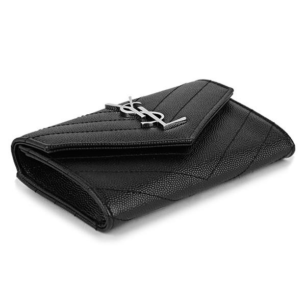 並行輸入 サンローラン その他財布 エンベロープウォレット 414404 BOW02 1000 ブラック 黒 爆買 | SAINT LAURENT | 02