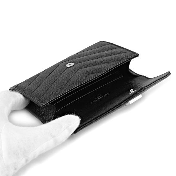 並行輸入 サンローラン その他財布 エンベロープウォレット 414404 BOW02 1000 ブラック 黒 爆買 | SAINT LAURENT | 03