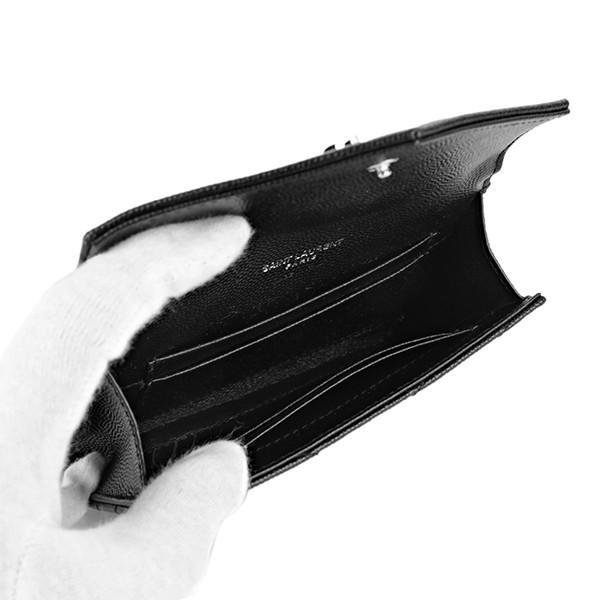 並行輸入 サンローラン その他財布 エンベロープウォレット 414404 BOW02 1000 ブラック 黒 爆買 | SAINT LAURENT | 04