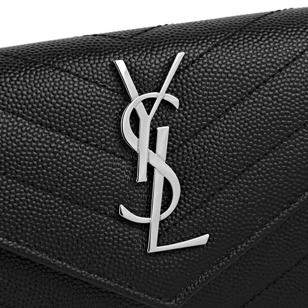 並行輸入 サンローラン その他財布 エンベロープウォレット 414404 BOW02 1000 ブラック 黒 爆買 | SAINT LAURENT | 05