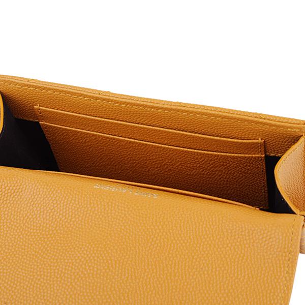 並行輸入 サンローラン カードケース SAINT LAURENT モノグラム 414404 BOW07 7608ユニセックス イエロー 黄色 | SAINT LAURENT | 05