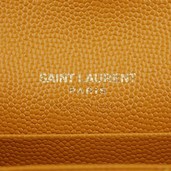 並行輸入 サンローラン カードケース SAINT LAURENT モノグラム 414404 BOW07 7608ユニセックス イエロー 黄色 | SAINT LAURENT | 06