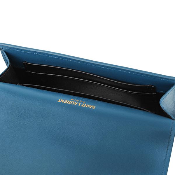 並行輸入 サンローラン カードケース SAINT LAURENT スター 414429 0O7HW 4069レディース ブルー 青 | SAINT LAURENT | 05