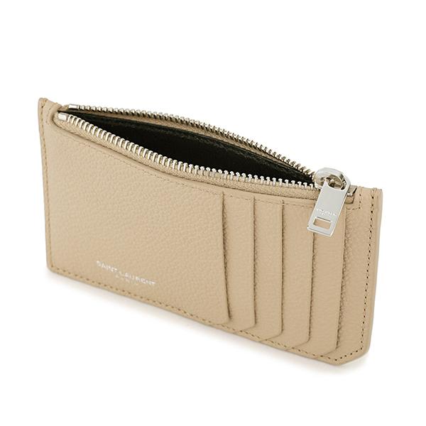SAINT LAURENT 並行輸入 サンローラン カードケース グレインカーフ