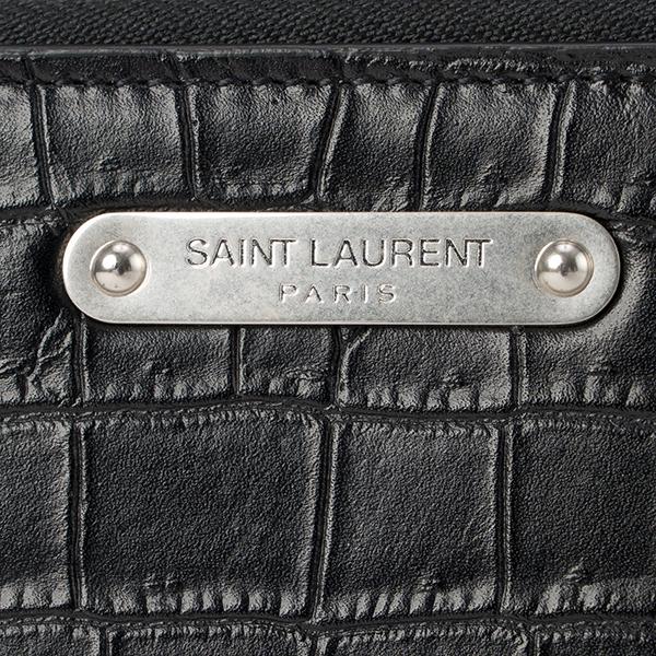 『10%OFF対象6/11 14:00まで』サンローラン 長財布(ラウンドファスナー) SAINT LAURENT クロコダイル 462359 D｜brstring｜07