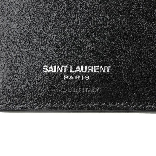 SAINT LAURENT 並行輸入 サンローラン 長財布 ロゴプレート 467373