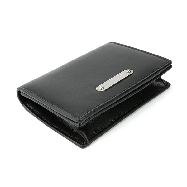 サンローラン ケース カードケース ラムスキン 黒 ブラック1495 YSL ブラック ケース サンローラン カードケース レディース ブラック