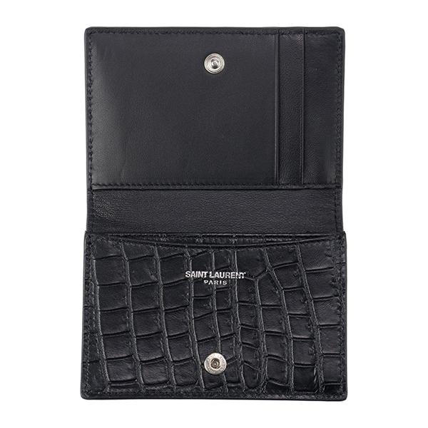 並行輸入 サンローラン カードケース ブラック 黒 SAINT LAURENT 478589 DZEDE 1000 爆買 | SAINT LAURENT | 03
