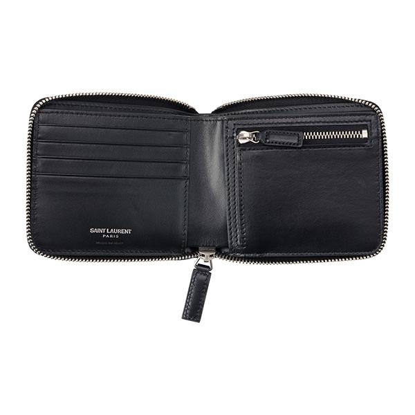 SAINT LAURENT サンローラン 2つ折り財布 ロゴプレート 505933