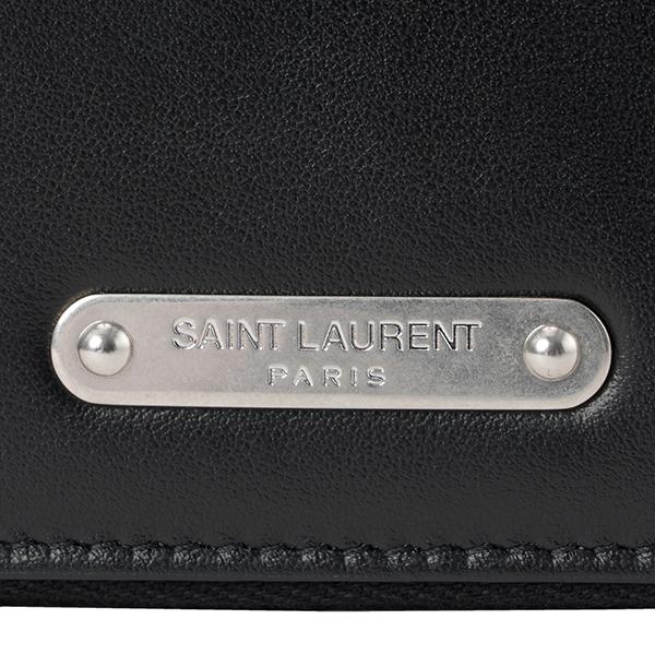 サンローラン　二つ折り財布 SAINT LAURENT サンローラン 2つ折り財布 ロゴプレート 505933