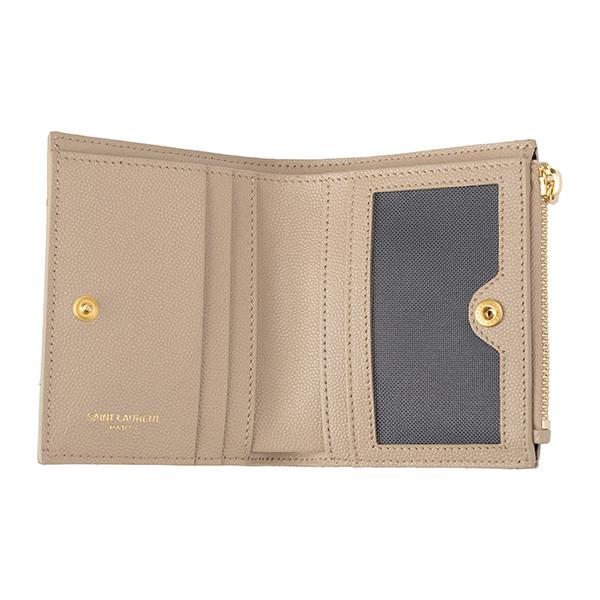 SAINT LAURENT 並行輸入 サンローラン 2つ折り財布 モノグラム 575879