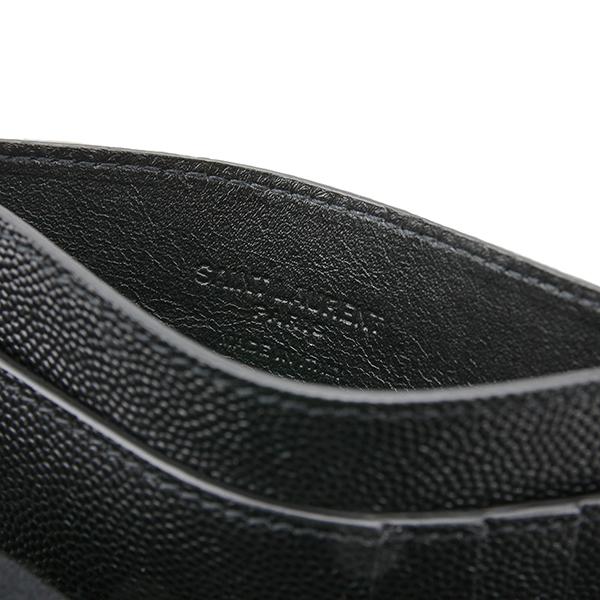 【値下げ】サンローラン SAINTLAURENT ケース　ブラック SAINT LAURENT 並行輸入 サンローラン カードケース クラシック 607914