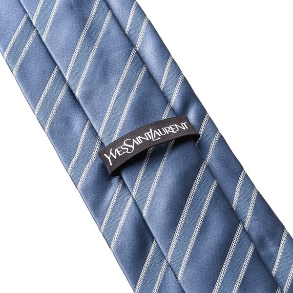 並行輸入 サンローラン ネクタイ ネクタイ 22314 2 ブルー 青 爆買 | SAINT LAURENT | 04