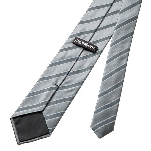 並行輸入 サンローラン ネクタイ ネクタイ 22314 5 グレー 爆買 | SAINT LAURENT | 03