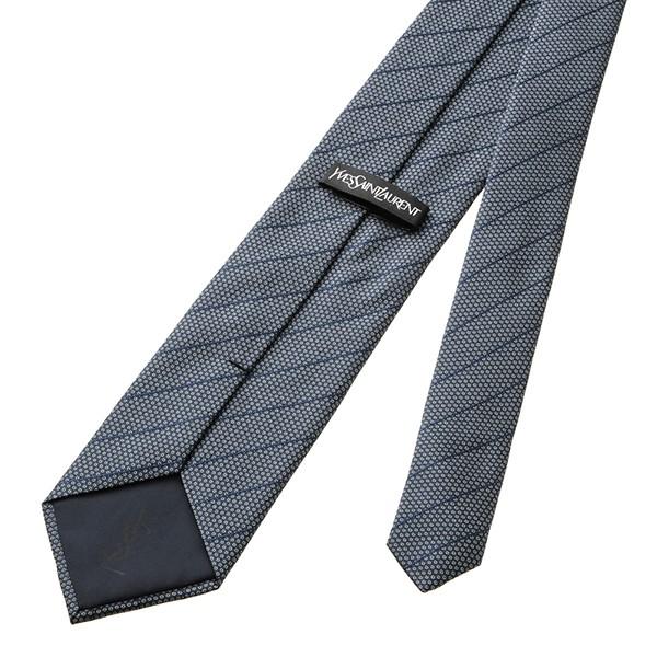 並行輸入 サンローラン ネクタイ ネクタイ 22611 1 ネイビー 爆買 | SAINT LAURENT | 03