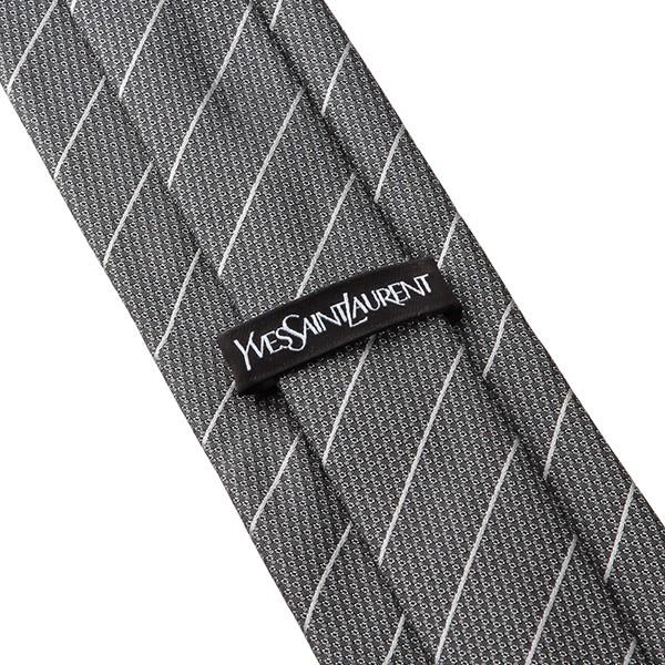 並行輸入 サンローラン ネクタイ ネクタイ 22611 7 グレー 爆買 | SAINT LAURENT | 04