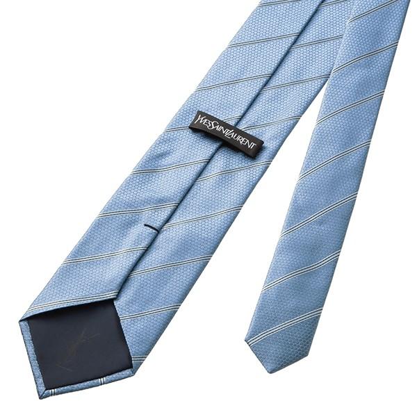並行輸入 サンローラン ネクタイ ネクタイ 23103 2 ブルー 青 爆買 | SAINT LAURENT | 03