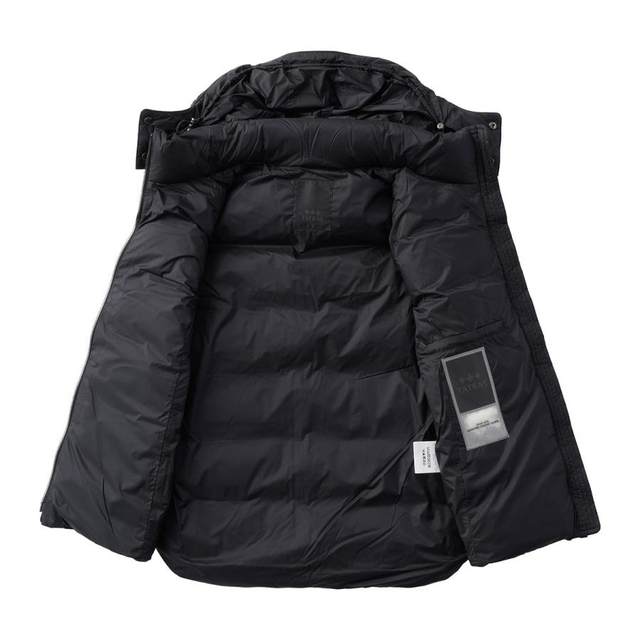 【美品】TATRAS ダウンベスト MTA14A456 ブラック M TATRAS ダウンベスト MTA14A456 ブラック 04