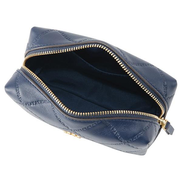 並行輸入 トリーバーチ ポーチ SMALL MAKEUP GAG 40101 403 ネイビー 爆買 | TORY BURCH | 03