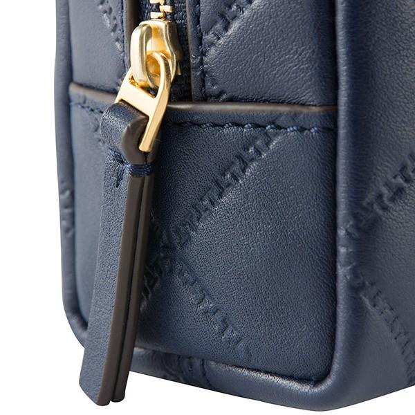 並行輸入 トリーバーチ ポーチ SMALL MAKEUP GAG 40101 403 ネイビー 爆買 | TORY BURCH | 06