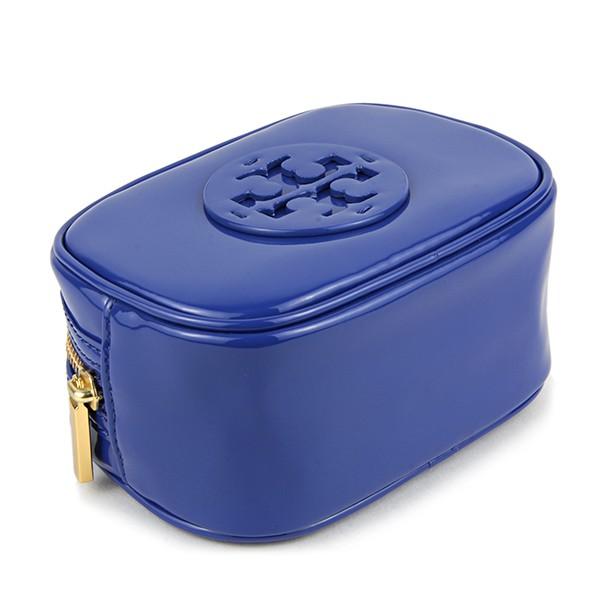 並行輸入 トリーバーチ ポーチ SMALL COSMETIC CASE 40926 460 ブルー 青 爆買 | TORY BURCH | 02