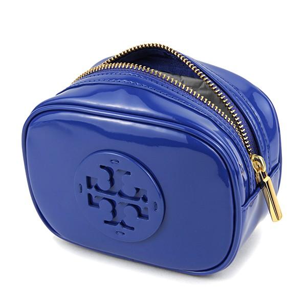 並行輸入 トリーバーチ ポーチ SMALL COSMETIC CASE 40926 460 ブルー 青 爆買 | TORY BURCH | 03