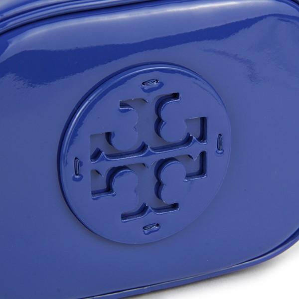 並行輸入 トリーバーチ ポーチ SMALL COSMETIC CASE 40926 460 ブルー 青 爆買 | TORY BURCH | 05