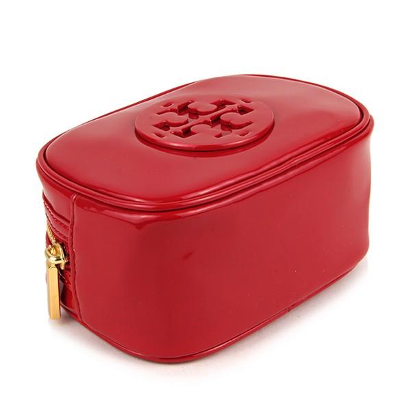 並行輸入 トリーバーチ ポーチ SMALL COSMETIC CASE 40926 641 レッド 赤 爆買 | TORY BURCH | 02