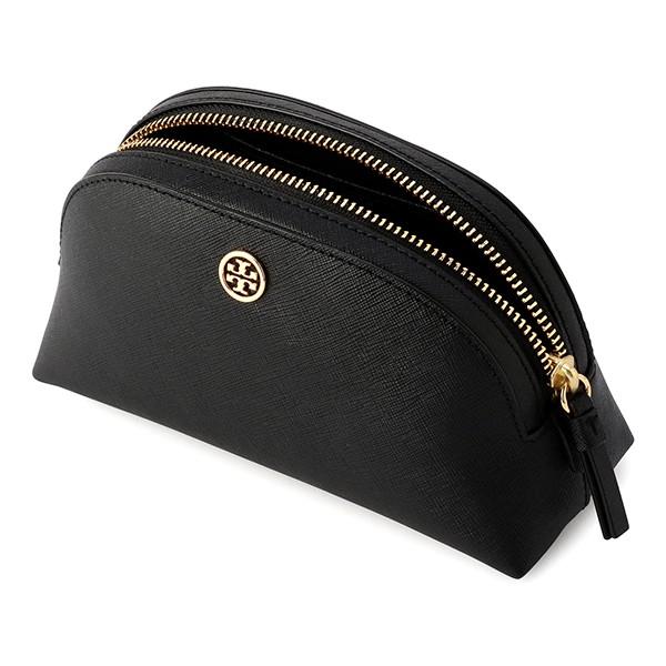 並行輸入 トリーバーチ ポーチ SMALL MAKEUP BAG 54460 001 ブラック 黒 爆買 | TORY BURCH | 03