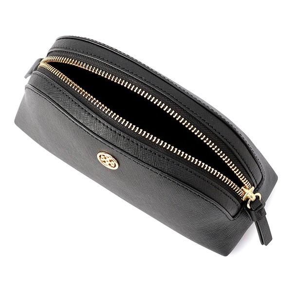 並行輸入 トリーバーチ ポーチ SMALL MAKEUP BAG 54460 001 ブラック 黒 爆買 | TORY BURCH | 04