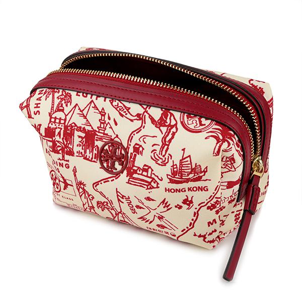 TORY BURCH トリーバーチ ポーチ ペリー ナイロンプリント 74454 987  